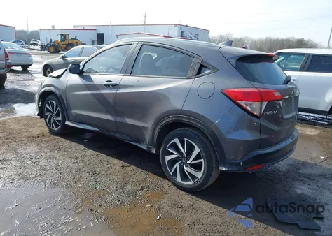 2019 Honda Hr-V Sport из США, поврежденный, VIN 3CZRU6H15KG706904